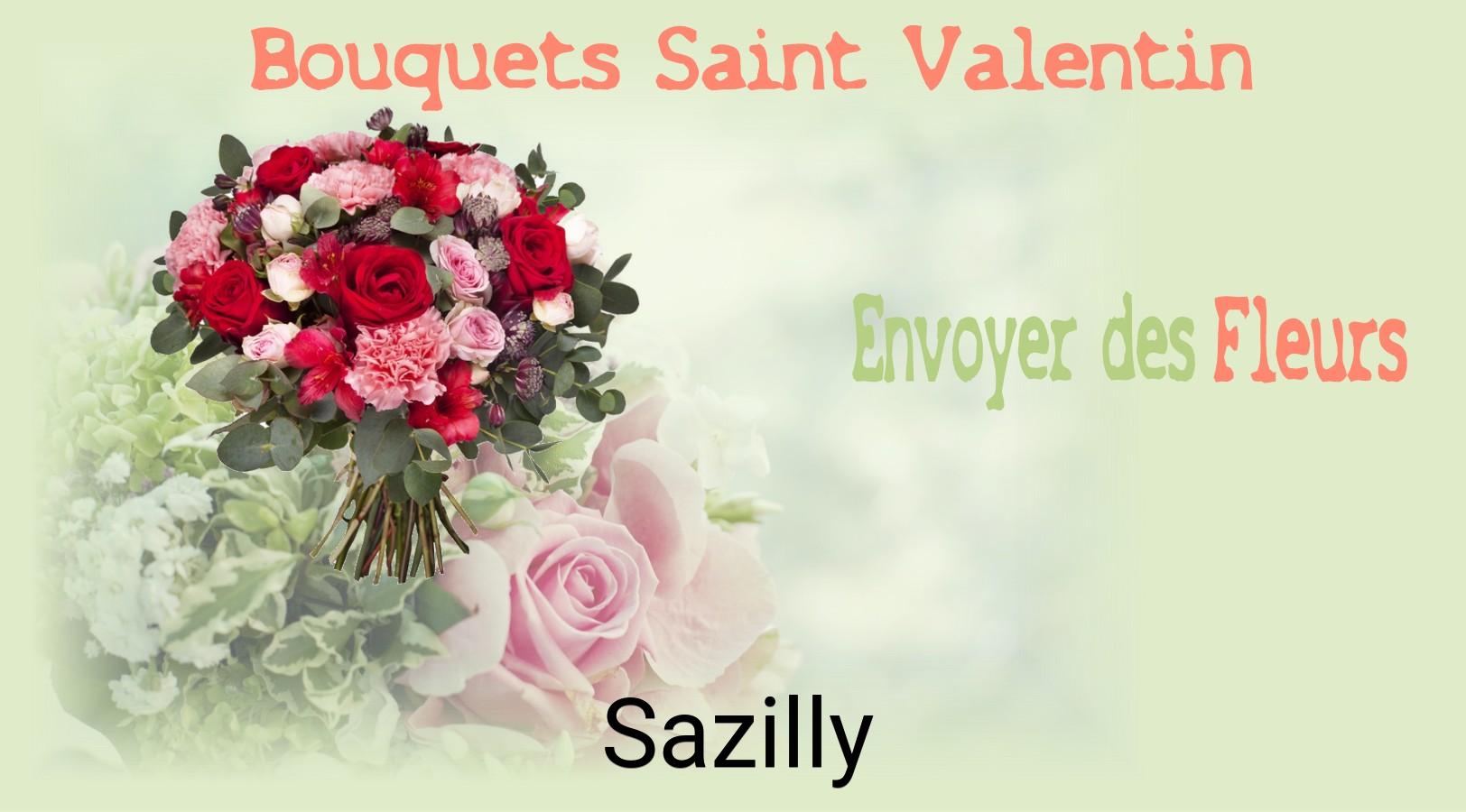 Roses de Saint-Valentin livrées à Sazilly